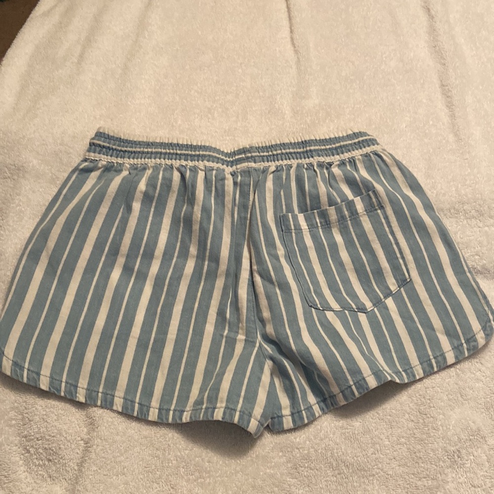 Aerie NWT chambray striped shorts size XS - Picture 4 of 4